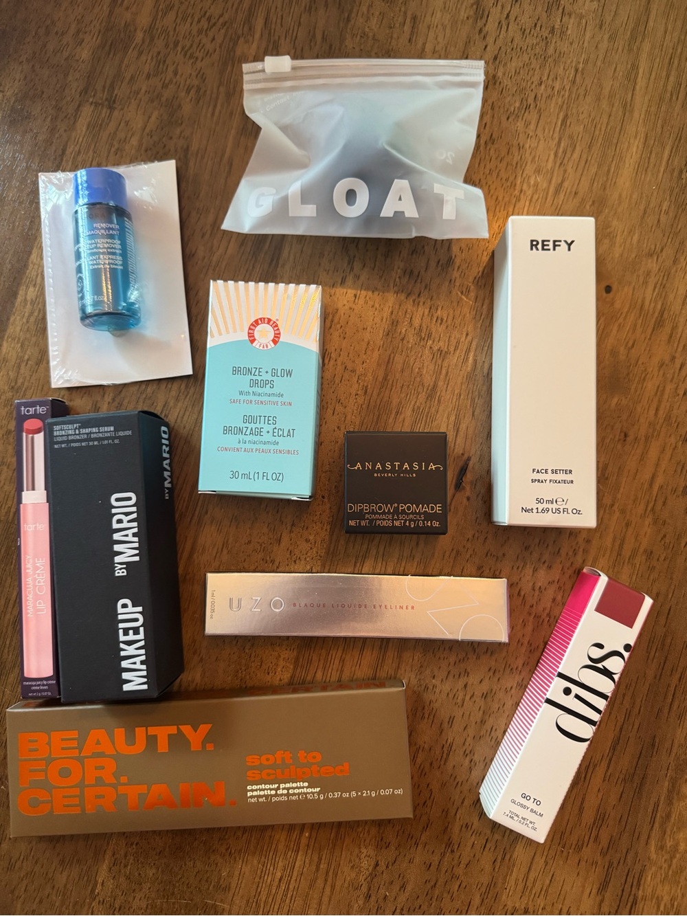 Makeup & Skincare 10 Item Lot: Makeup by Mario, Tarte, Anastasia Beverly Hills